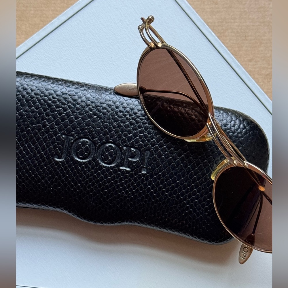 Vintage 90s Joop! Sunglasses in Gold